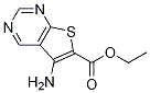 5-Amino-thieno[2,3-d]pyrimidine-6-carboxylic acid ethyl ester Structure,59488-80-1Structure