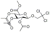 Trichloroethyl beta-d-glucopyranosiduronic acid methyl ester triacetate Structure,59495-75-9Structure