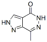 4H-pyrazolo[3,4-d]pyridazin-4-one,2,5-dihydro-7-methyl- Structure,59515-06-9Structure