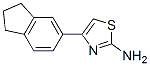 4-(2,3-Dihydro-1H-inden-5-yl)-1,3-thiazol-2-amine Structure,59543-75-8Structure