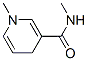 3-Pyridinecarboxamide,1,4-dihydro-n,1-dimethyl- Structure,59547-44-3Structure