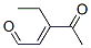 2-Pentenal ,3-ethyl-4-oxo-(9ci) Structure,595606-40-9Structure