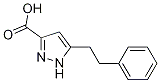 5-(2-Phenyl)ethyl-1h-pyrazole-3-carboxylic acid Structure,595610-56-3Structure