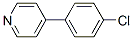 4-(4-Chloro-phenyl)-pyridine Structure,5957-96-0Structure