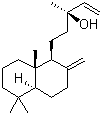 (4Ar)-trans-5-(1,5,5,8as-tetramethyl-2-methylenedecahydro-1-naphthalenyl)-(3r)-methyl-1-penten-3-ol Structure,596-85-0Structure