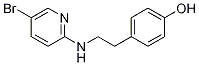 4-[2-[(5-Bromo-2-pyridinyl)amino]ethyl]phenol Structure,596116-63-1Structure