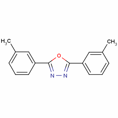 1,3,4-Oxadiazole, 2,5-bis(3-methylphenyl)- Structure,59646-37-6Structure