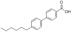 4-(4-Hexylphenyl)benzoic Acid Structure,59662-48-5Structure