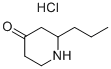 2-Propylpiperidin-4-one HCl；2-propylpiperidin-4-one hydrochloride Structure,59663-72-8Structure