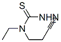 Thiourea, n-(2-cyanoethyl)-n-ethyl- Structure,59670-00-7Structure