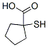 Cyclopentanecarboxylic acid,1-mercapto-(9ci) Structure,59679-20-8Structure