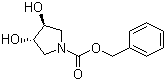 (3S,4S)-N-Cbz-3,4-dihydroxypyrrolidine Structure,596793-30-5Structure