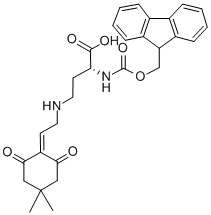 Fmoc-d-dab(dde)-oh Structure,596797-14-7Structure