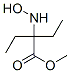 Butanoic acid,2-ethyl-2-(hydroxyamino)-,methyl ester (9ci) Structure,596806-73-4Structure