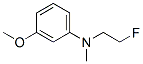 Benzenamine,n-(2-fluoroethyl)-3-methoxy-n-methyl-(9ci) Structure,596820-75-6Structure