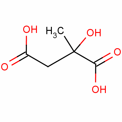 2-Hydroxy-2-methyl-butanedioic acid Structure,597-44-4Structure