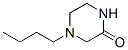 Piperazinone,4-butyl-(9ci) Structure,59702-02-2Structure