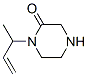 Piperazinone,1-(1-methyl-2-propenyl)-(9ci) Structure,59702-25-9Structure