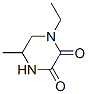 2,3-Piperazinedione,1-ethyl-5-methyl- Structure,59702-41-9Structure