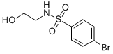 4-Bromo-n-(2-hydroxyethyl)benzenesulphonamide Structure,59724-43-5Structure