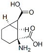 Bicyclo[4.1.0]heptane-2,7-dicarboxylic acid,2-amino-,(1s,2s,6r,7r)-(9ci) Structure,597540-87-9Structure