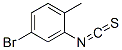 Benzene,4-bromo-2-isothiocyanato-1-methyl-(9ci) Structure,597545-18-1Structure