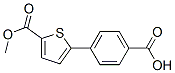 4-(5-(Methoxycarbonyl)thiophen-2-yl)benzoic acid Structure,597565-50-9Structure