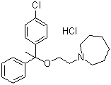 Setastine hydrochloride Structure,59767-13-4Structure