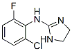 N-(2-chloro-6-fluorophenyl)-4,5-dihydro-1h-imidazole-2-amine Structure,59772-37-1Structure