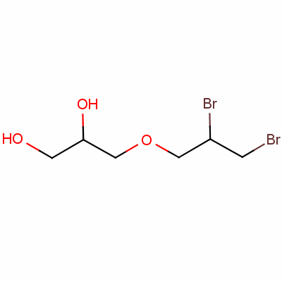 3-(2,3-Dibromopropoxy)propane-1,2-diol Structure,59778-15-3Structure