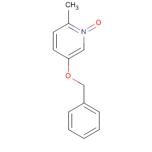 5-Benzyloxy-2-methylpyridine n-oxide Structure,59781-09-8Structure