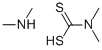 Dimethyldithiocarbamic Acid Dimethylammonium Salt Structure,598-64-1Structure