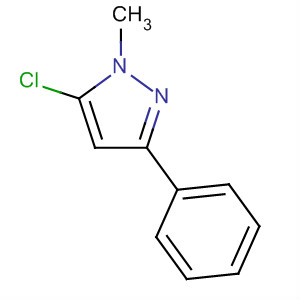 5-Chloro-1-methyl-3-phenyl-1h-pyrazole Structure,59803-60-0Structure