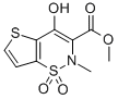 Methyl 2-methyl-4-hydroxy-2H-thieno[2,3-e]-1,2-thiazine-3-carboxylatelate-1,1-dioxide Structure,59804-25-0Structure