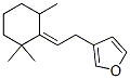 (+)-3-[2-(2,2,6-Trimethylcyclohexylidene)ethyl ]furan Structure,59805-79-7Structure