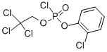 (2-Chlorophenyl)(2,2,2-trichloroethyl) chlorophosphate Structure,59819-52-2Structure