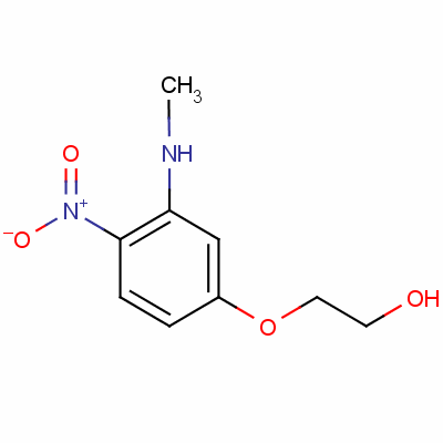 2-[3-(Methylamino)-4-nitrophenoxy]ethanol Structure,59820-63-2Structure