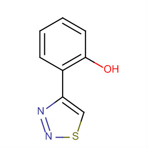 Phenol, 2-(1,2,3-thiadiazol-4-yl)- Structure,59834-06-9Structure