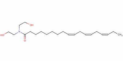 (9Z,12z,15z)-n,n-bis(2-hydroxyethyl)-9,12,15-octadecatrienamide Structure,59846-11-6Structure