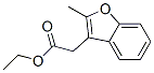 2-Methylbenzofuran-3-acetic acid ethyl ester Structure,59848-43-0Structure