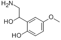 2-(2-Amino-1-hydroxyethyl)-4-methoxyphenol Structure,59852-28-7Structure