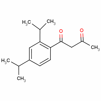 1-[2,4-Bis(isopropyl)phenyl ]butane-1,3-dione Structure,59863-33-1Structure