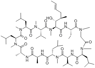 Cyclosporin A Structure,59865-13-3Structure