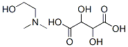 2-Dimethylaminoethanol hydrogen l-(+)-tartrate Structure,5988-51-2Structure