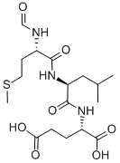 For-met-leu-glu-oh Structure,59880-98-7Structure