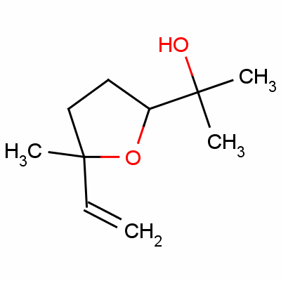 Cis-alpha,alpha,5-trimethyl-5-vinyltetrahydrofuran-2-methanol Structure,5989-33-3Structure