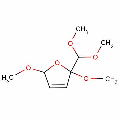 2,5-Dihydro-2,5-dimethoxy-2-dimethoxymethylfuran Structure,59906-91-1Structure