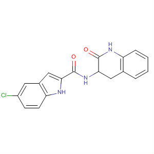 5-Chloro-n-(2-oxo-1,2,3,4-tetrahydroquinolin-3-yl)-1h-indole-2-carboxamide Structure,599192-33-3Structure