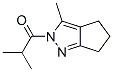 Cyclopentapyrazole,2,4,5,6-tetrahydro-3-methyl-2-(2-methyl-1-oxopropyl)-(9ci) Structure,599199-52-7Structure