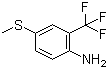 2-Amino-5-(methylthio)benzotrifluoride Structure,59920-85-3Structure